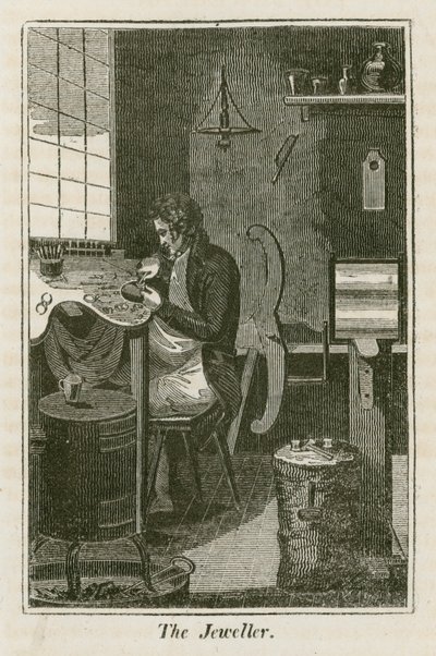 The Jeweller（彫刻 作： English School