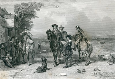 フレデリックによって刻まれた、スコットランドへの旅の王。 T・ヒース、1844 作： English School