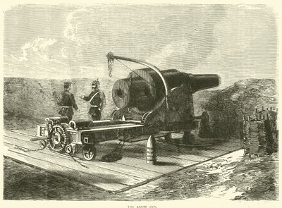 クルップ銃、1870年10月 作： English School