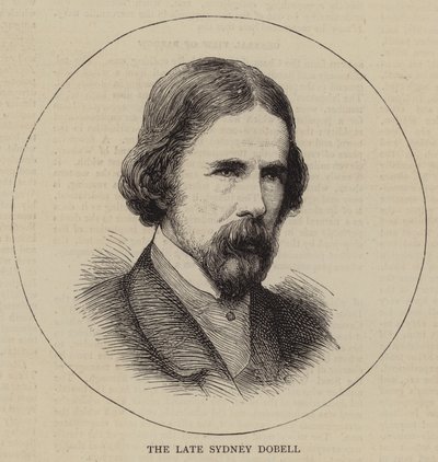 The Late Sydney Dobell（彫刻 作： English School