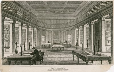 ロンドン大学図書館、フィンズベリーサーカス、ロンドン 作： English School