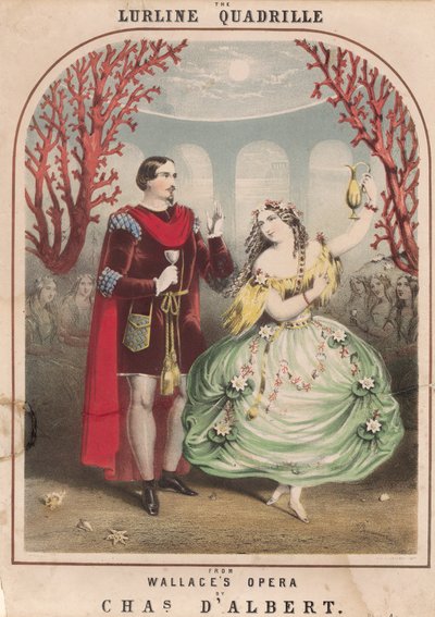 Lurline Quadrille、1860 作： English School