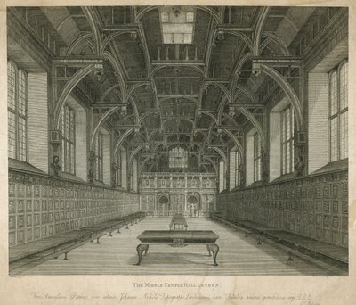 ミドルテンプルホール、ロンドン 作： English School