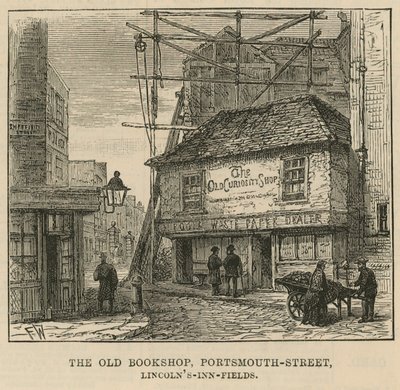 The Old Curiosity Shop、ポーツマスストリート、リンカーンズインフィールズ 作： English School