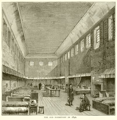1840年の古い寮 作： English School