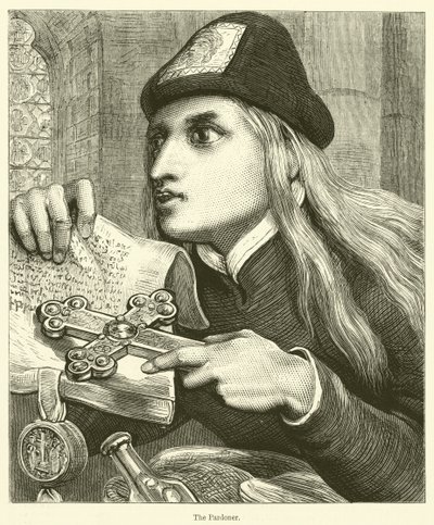 The Pardoner (エングレービング) 作： English School