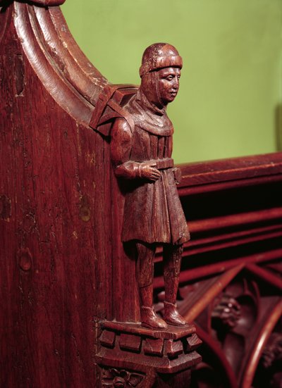 スワッファムの行商人、1462年頃（木） 作： English School