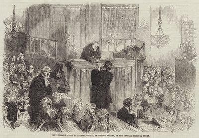 中央刑事裁判所のウィリアム・パーマー裁判、ルージリーでの中毒事件 作： English School
