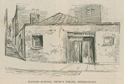 不規則な学校連合ジュビリー。 Ragged School、Snows Fields、Bermondsey、ロンドン 作： English School