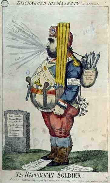 "The Republican Soldier", pub. by S.W. Fores 作： English School