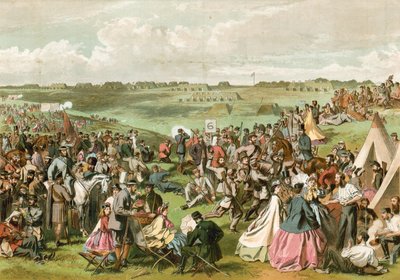 ライフルコンテスト、ウィンブルドン、1864年 作： English School