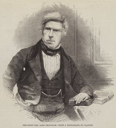 The Right Honourable Lord Brougham(彫刻) 作： English School