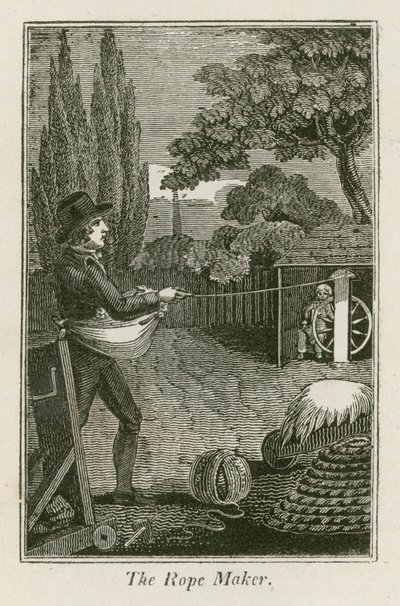 The Rope Maker（彫刻 作： English School