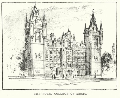 王立音楽大学（エングレーヴィング） 作： English School