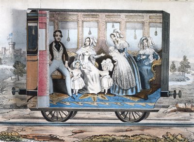 王立鉄道馬車、1848年頃 作： English School