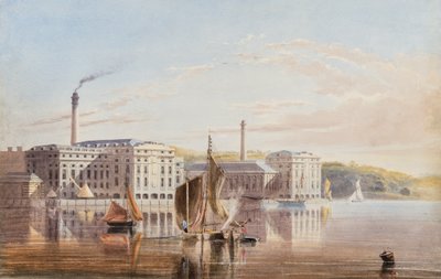 ロイヤルウィリアムビクトリア様式の庭、ストーンハウス、1840年頃 作： English School