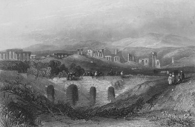 ジェラシュ遺跡、古代ゲルゲサ 作： English School