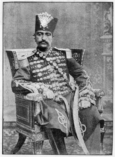 シャーのペルシャ、1893年（W.＆D.ダウニー撮影） 作： English School