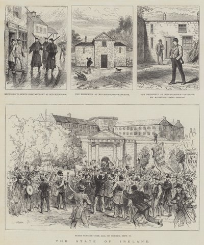 The State of Ireland (the engraving) 作： English School
