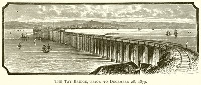 1879年12月28日より前のテイ橋 作： English School