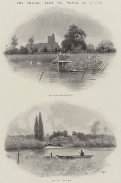 The Thames, from the Tower to Iffley (litho) 作： English School