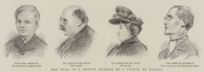 殺人容疑でのフランス侯爵の裁判 作： English School