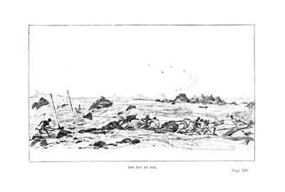 ウィリアムフランシスバトラー将軍による白内障のキャンペーンからのダルでの綱引き、1887年に公開 作： English School
