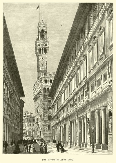 ウフィツィ美術館、1865 作： English School