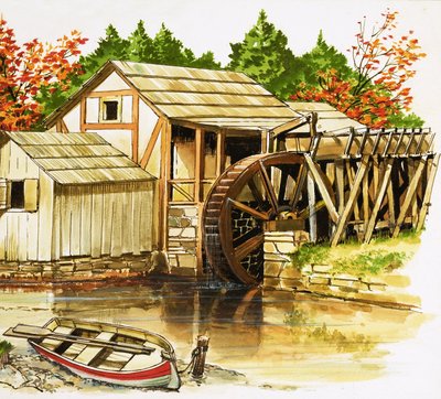 水車 作： English School