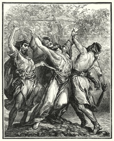 The Wicked Husbandmen (the engraving) 作： English School