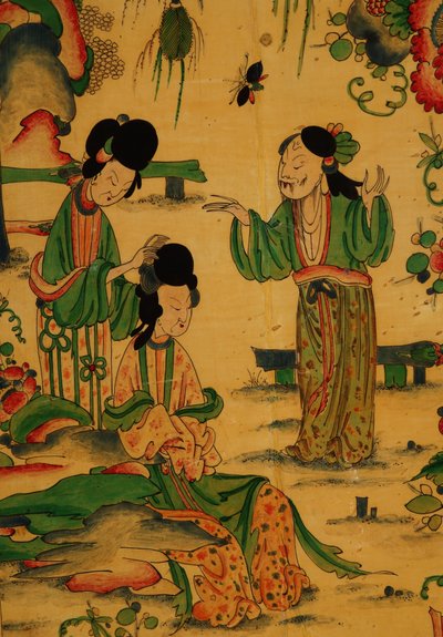 ウィットコムキャビネット、1697年頃（日本産、銀色の木材） 作： English School
