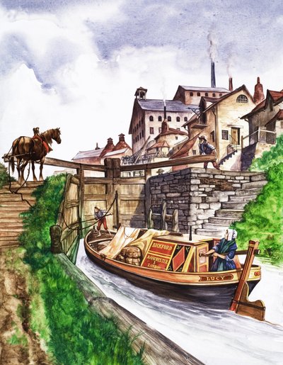 英国の素晴らしい物語：運河が作られた理由 作： English School