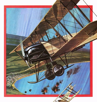 木製の戦士、またはAVRO 504 作： English School