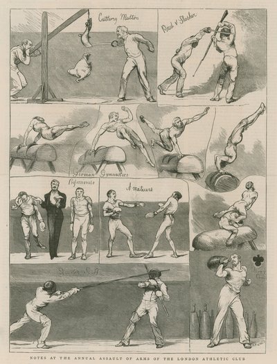 ロンドンアスレチックスクラブの毎年の武器の攻撃 作： English School