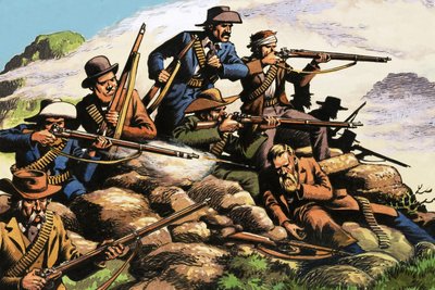 マジュバ丘の戦い、第一次ボーア戦争 作： English School