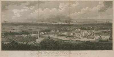 ロンドンとウェストミンスターの都市 作： English School