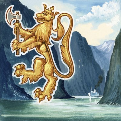 ノルウェーの紋章 作： English School