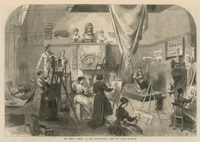 クイーンスクエアの女性芸術学校 作： English School