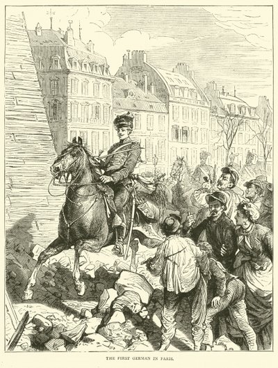 1871年2月、パリで最初のドイツ人 作： English School