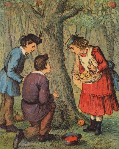 ハリネズミの巣（カラーリトグラフ） 作： English School