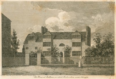 サミュエルリチャードソンがクラリッサを書いたロンドンのフラムの近くのパーソンズグリーンの家 作： English School