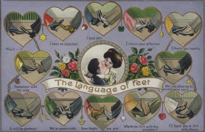 フットシーをプレイしてイチャイチャする足の言語 作： English School