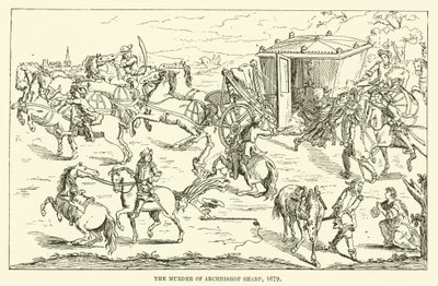 シャープ大司教の殺害、1679 作： English School