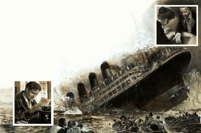 タイタニック号の沈没 作： English School