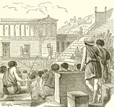 古代ギリシャの劇場 作： English School