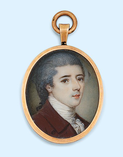 トーマス・グラハム、1770年頃（象牙の水彩画） 作： English School