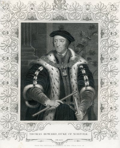 トーマス・ハワード（1473-1554）ノーフォーク公爵 作： English School