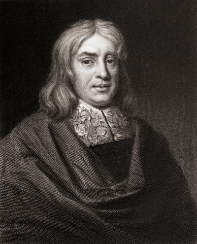 肖像画のギャラリーからのトーマス・シデナム（1624-89）、1833年に公開 作： English School