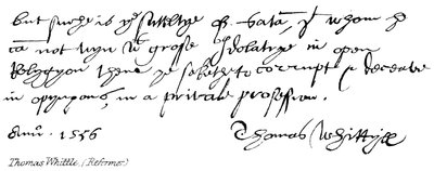 Thomas Whittle（リフォーマー） 作： English School