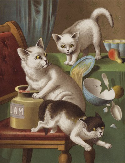 三匹の子猫泥棒 (クロモリソ) 作： English School